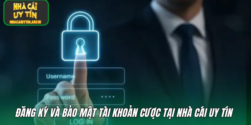 Đăng ký và bảo mật tài khoản cược tại nhà cái uy tín