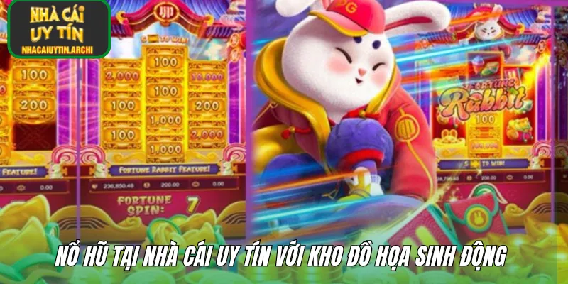 Nổ hũ tại nhà cái uy tín với kho đồ họa sinh động 