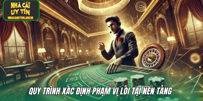 Quy trình xác định phạm vị lỗi tại nền tảng 